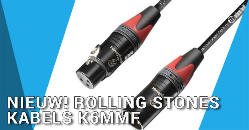 Nieuw! Rolling Stones Kabels K6MMF