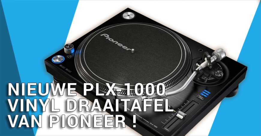Nieuwe PLX-1000 vinyl draaitafel van Pioneer !