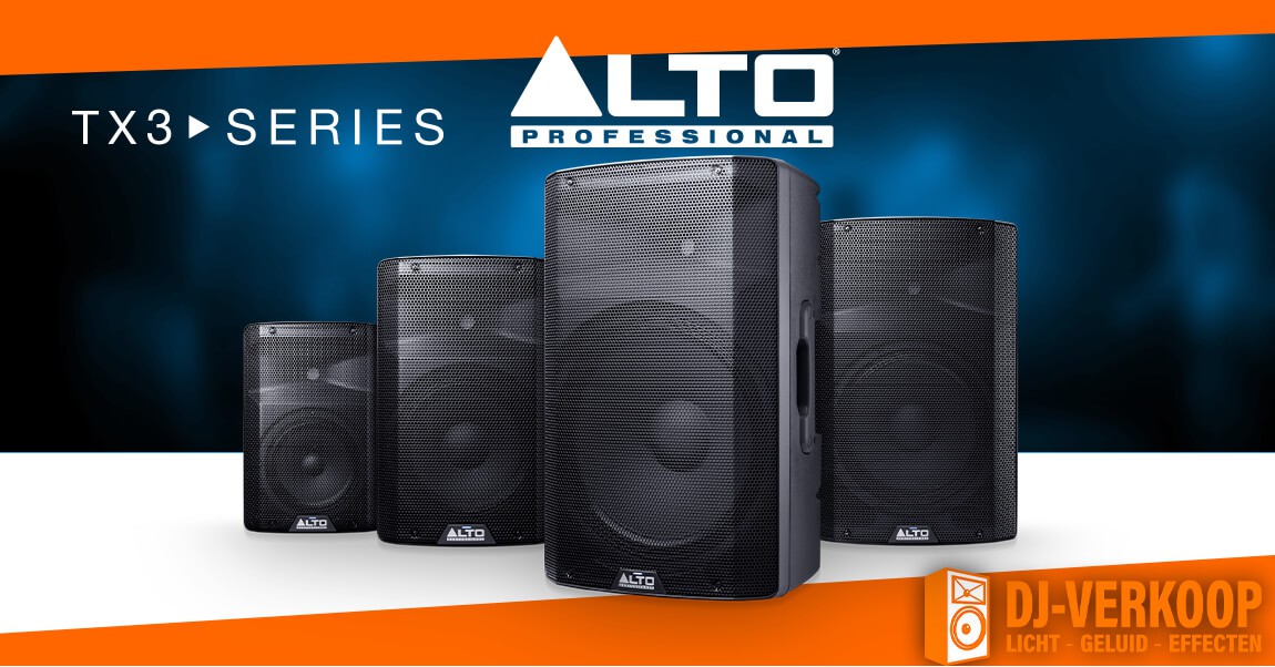 ALTO PROFESSIONAL Kondigt de nieuwe TX3-Serie Luidspreker aan