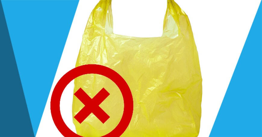 Geen gratis plastic tasjes meer in 2016
