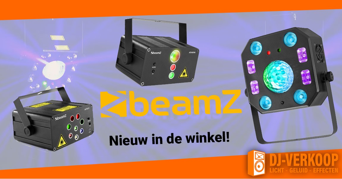 Nieuw Beamz lasers en Lightbox5
