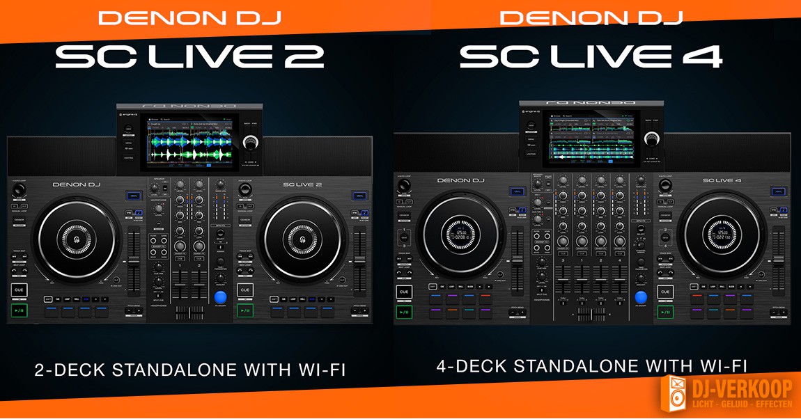 Denon DJ introduceert de SC Live series alles in 1 stand alone media spelers!