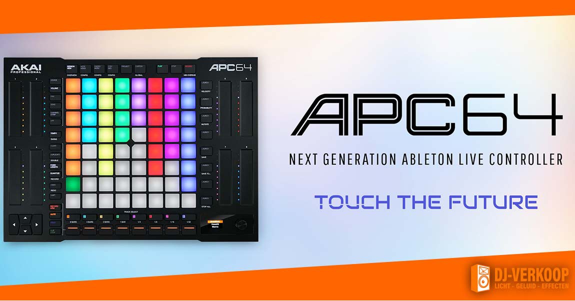Nieuwe AKAI Professional APC64 MIDI-controller nu beschikbaar!
