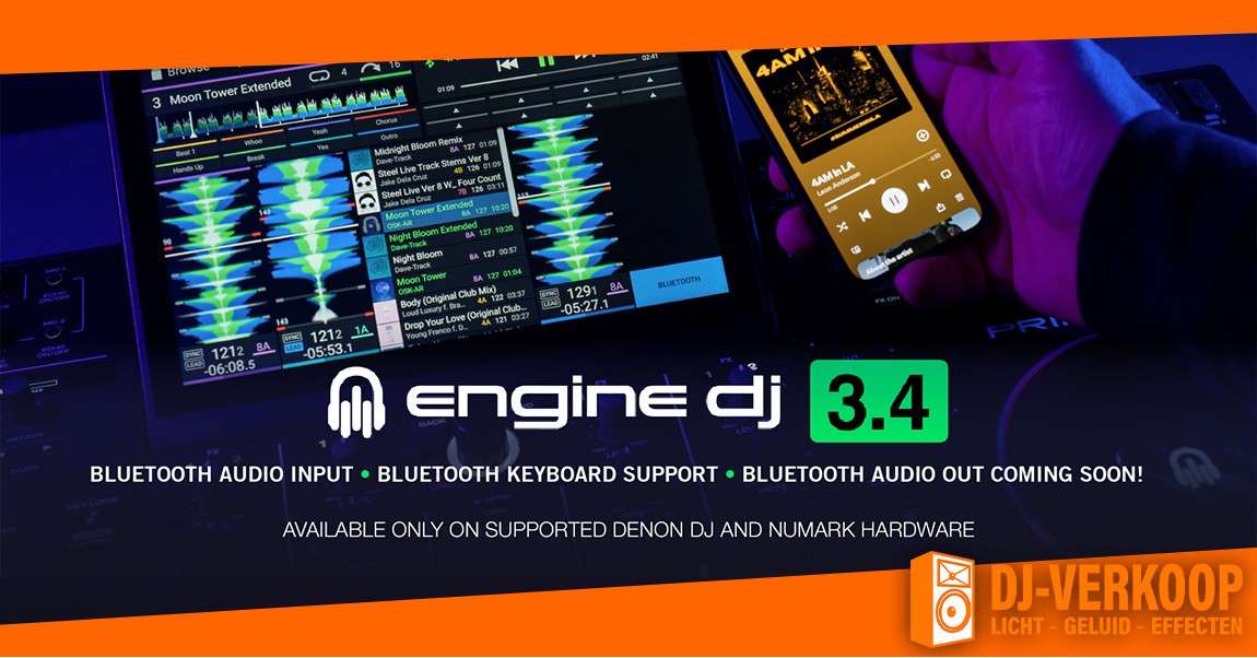 Nieuwe Functies in Engine DJ 3.4 Software voor Hardware (OS)