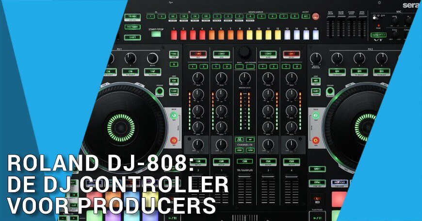 Roland DJ-808: De DJ Controller voor producers