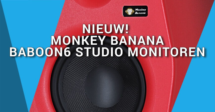 Nieuw! Monkey Banana Baboon6 studio monitoren