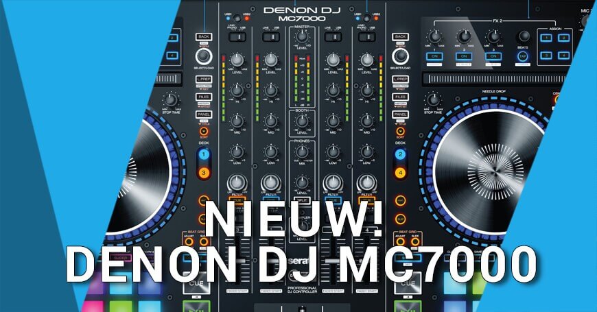 Denon DJ MC7000 Serato controller nu verkrijgbaar!