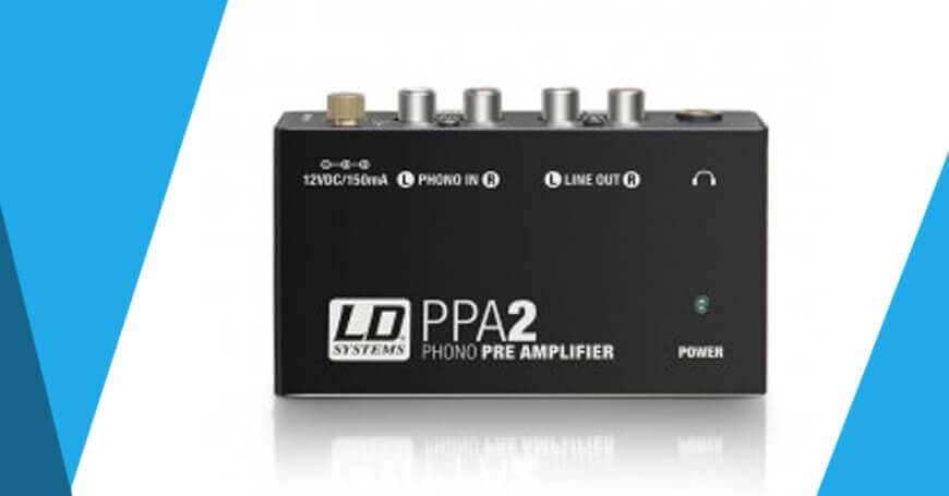 De LD systems PPA 2  Phono voorversterker
