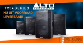Alto Professional TX3 Series nu uit voorraad leverbaar