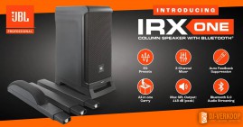 Nieuw: De JBL IRX ONE - De All-in-één Kolom PA voor Jouw Evenementen!
